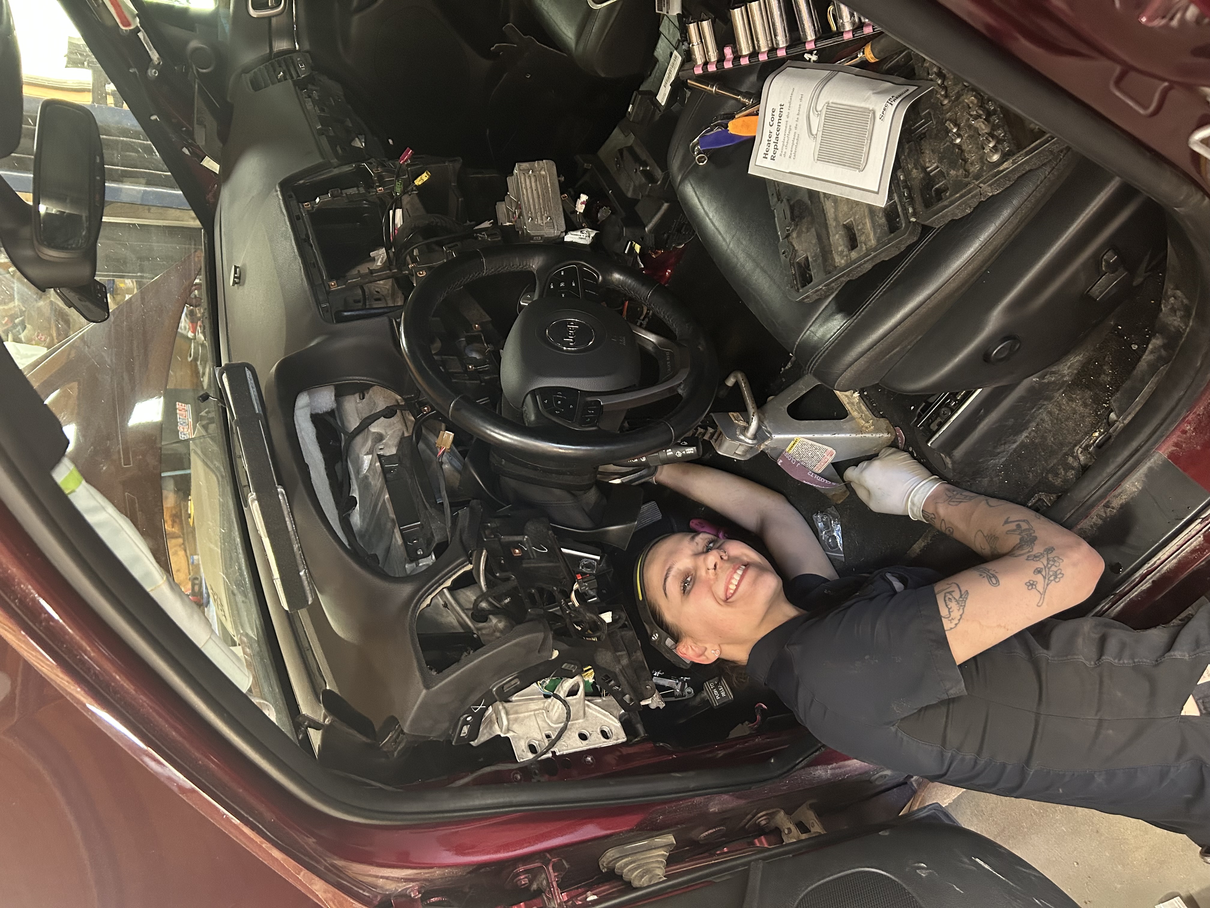 Abby, KAT Automotive, Electrical, Dash Repair